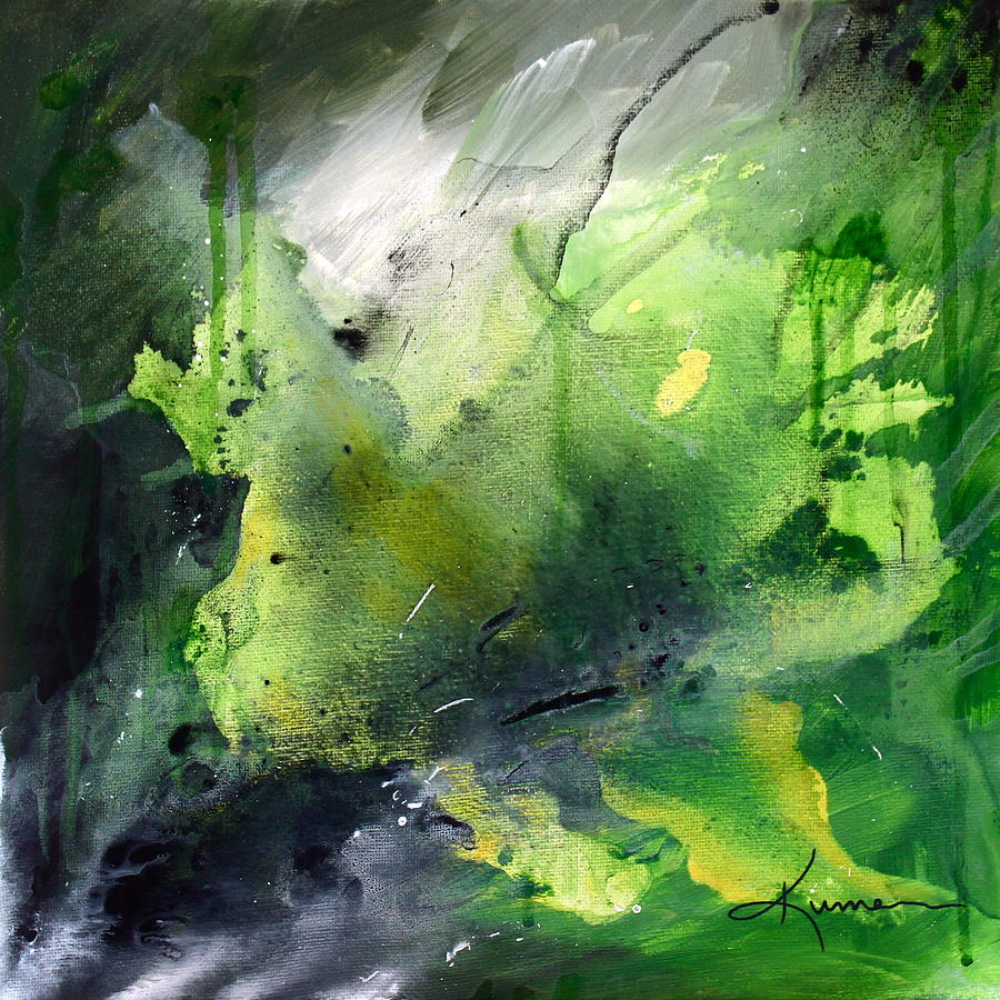 900x900 Jungle Painting By Kume Bryant - Jungle Painting