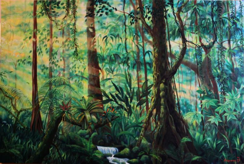 800x537 Jungle Light 2 - Jungle Painting