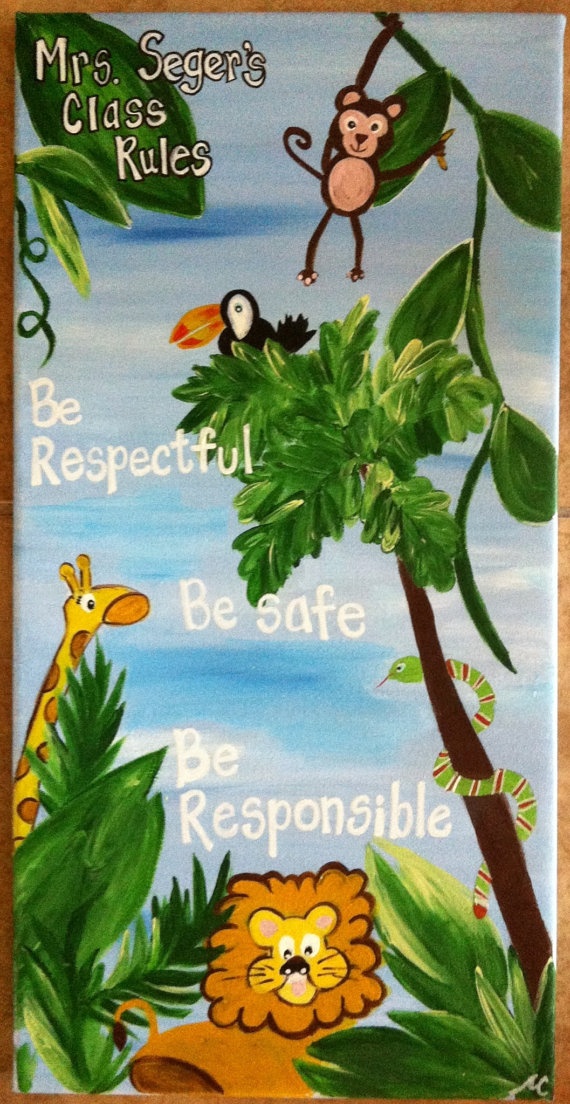 Jungle Painting For Kids