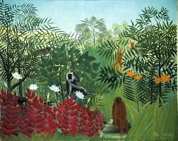252x200 Image Result For Kids Art Jungle Mural - Jungle Painting For Kids