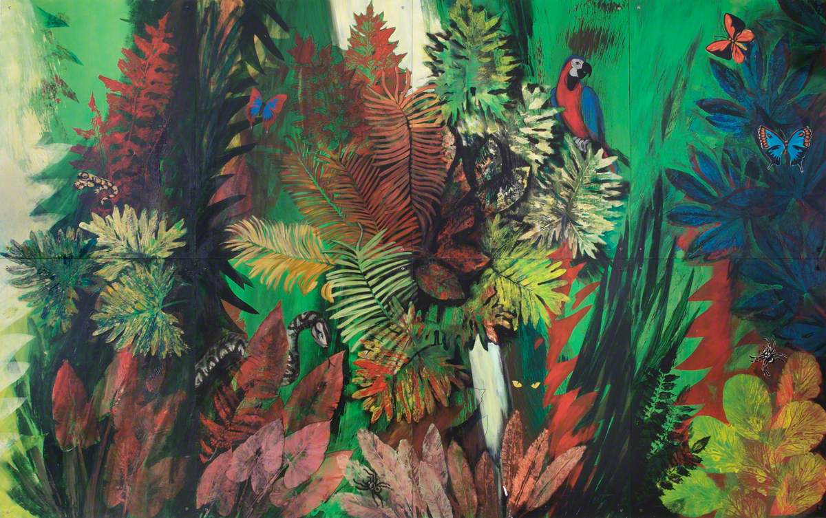 1200x753 Jungle Scene Art Uk - Jungle Scene Painting