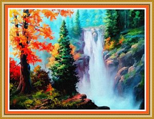 300x233 Jungle Scene Paintings - Jungle Scene Painting