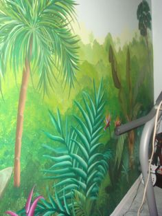 236x314 Jungle Scene And More Murals To Get Ideas For Painting Children'S - Jungle Scene Painting