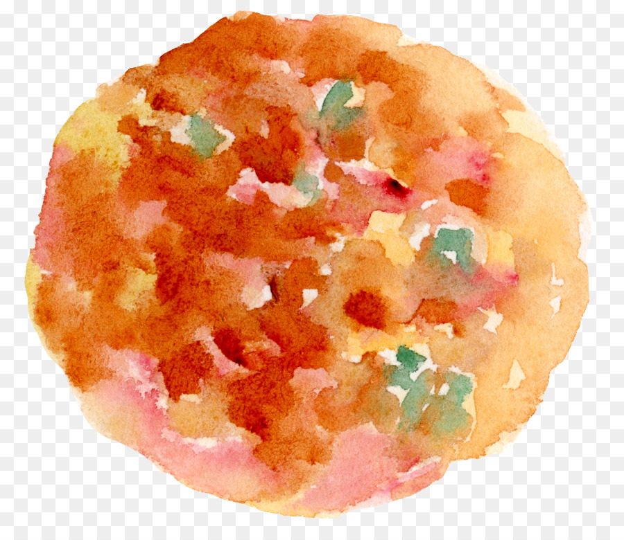 900x780 Pizza Junk Food Watercolor Painting Illustration - Junk Food Painting