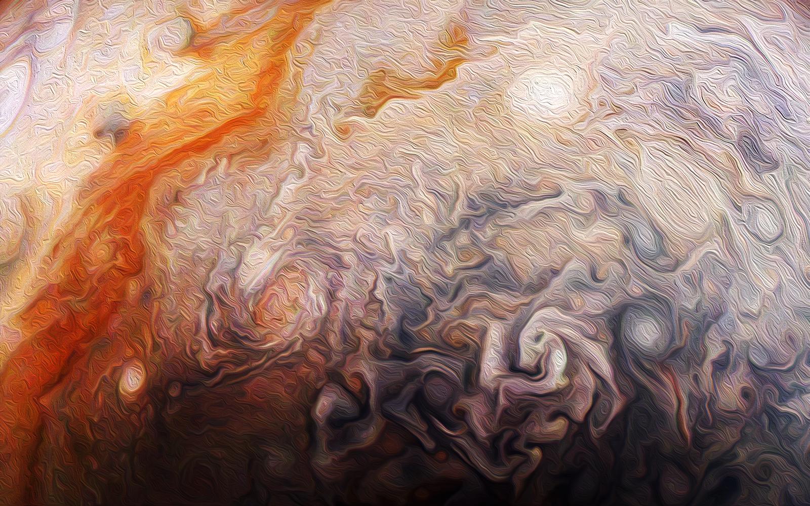 1600x1000 Apod 2018 April 7 - Jupiter Painting