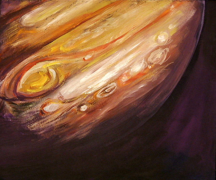 900x750 Jupiter Painting By Sheila Diemert - Jupiter Painting