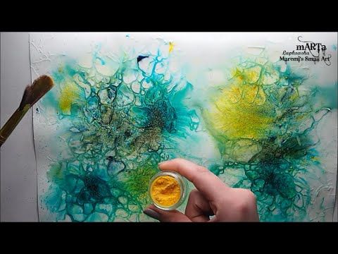 480x360 Just Breathe Magical Background Journal, Mixed Media And Journaling - Just Breathe Painting