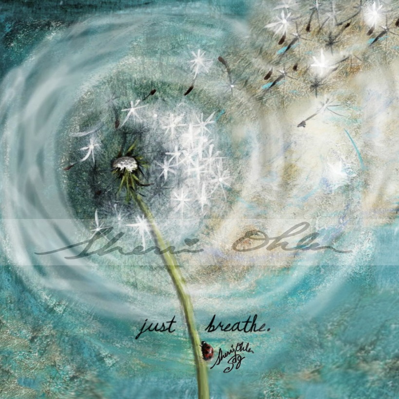 820x820 Just Breathe By Sherri Ohler. Painting. Laura C George - Just Breathe Painting