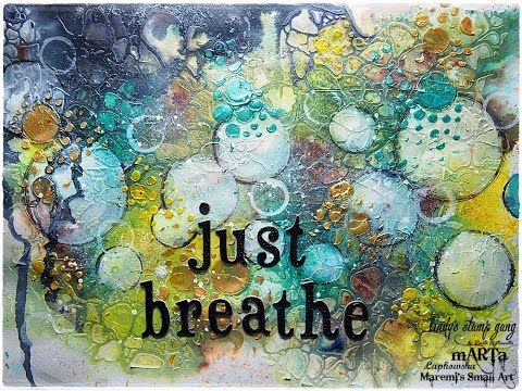480x360 Marta Lapkowska Just Breathe - Just Breathe Painting