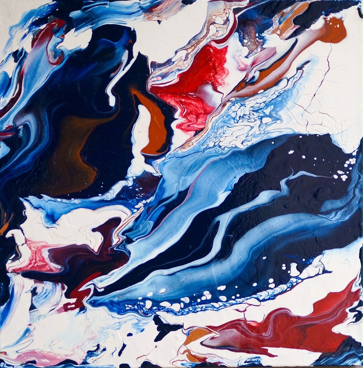 1183x1200 Painting Just Breathe (Original Art By Shana Stern Studio) - Just Breathe Painting