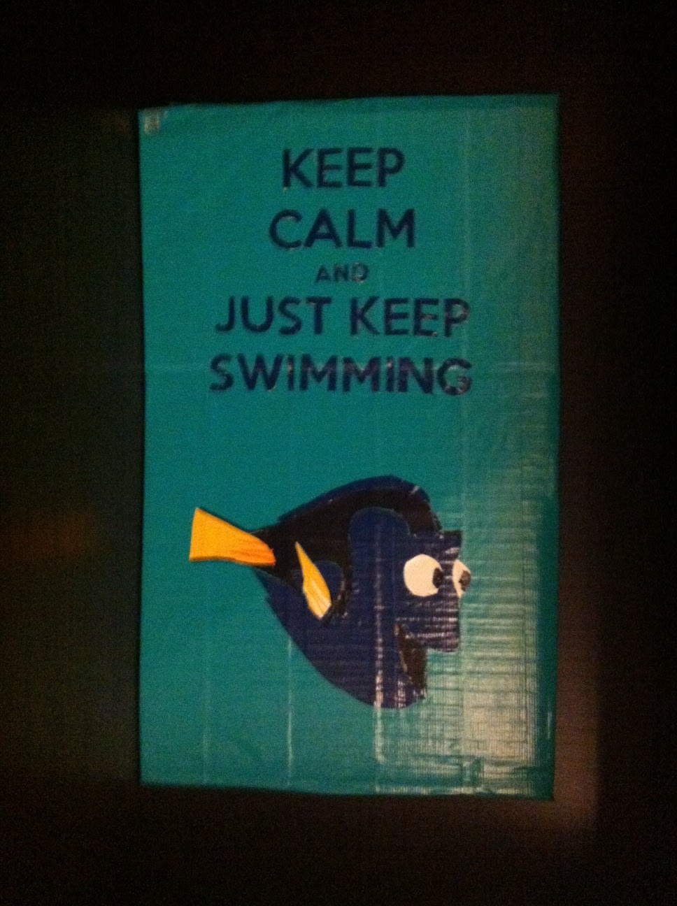 968x1296 How To Make Cool (And Small) Stuff Duct Tape Crafts - Just Keep Swimming Painting