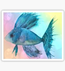 210x230 Just Keep Swimming Painting Amp Mixed Media Stickers Redbubble - Just Keep Swimming Painting