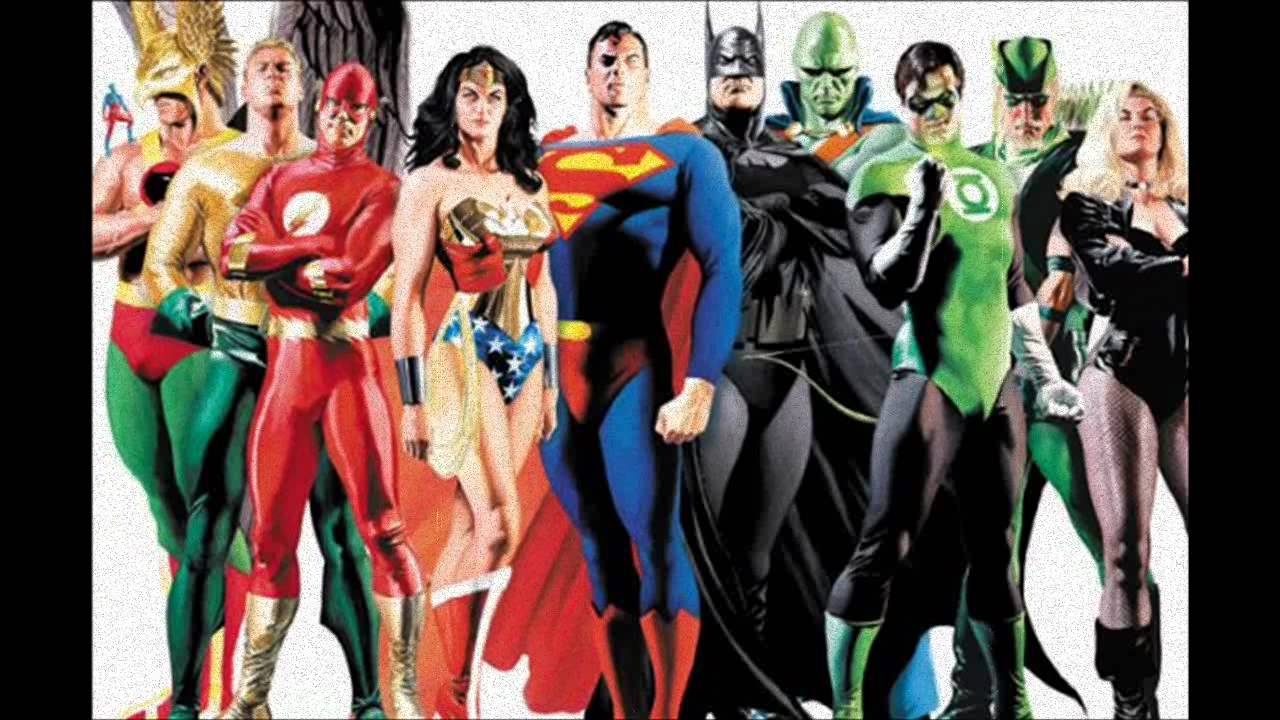 1280x720 Justice League - Justice League Painting
