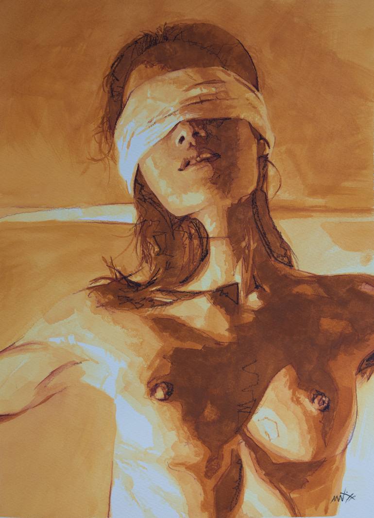 770x1068 Saatchi Art Lady Justice I Painting By Mike Nicoll - Justice Painting