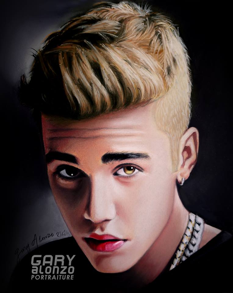 764x960 Justin Bieber Pastel Painting By Gary25dude - Justin Bieber Painting