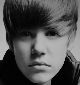 322x340 Justin Bieber Pop Art Paint By Number Kit - Justin Bieber Painting