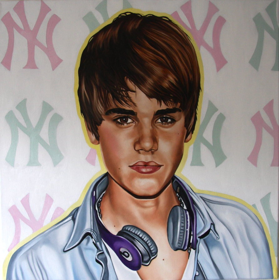 892x895 Justin Bieber Painting By Sarasam89 - Justin Bieber Painting