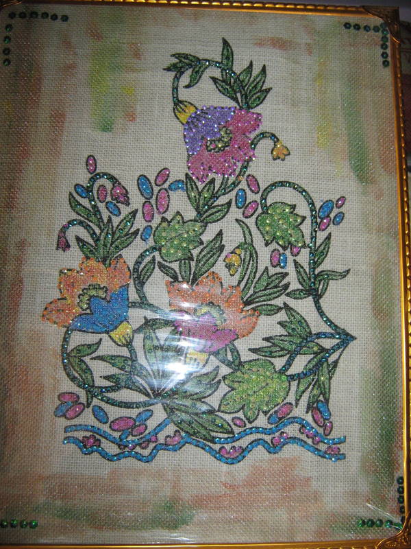 600x800 Painting On Jute Cloth Vallisworld's Weblog - Jute Painting