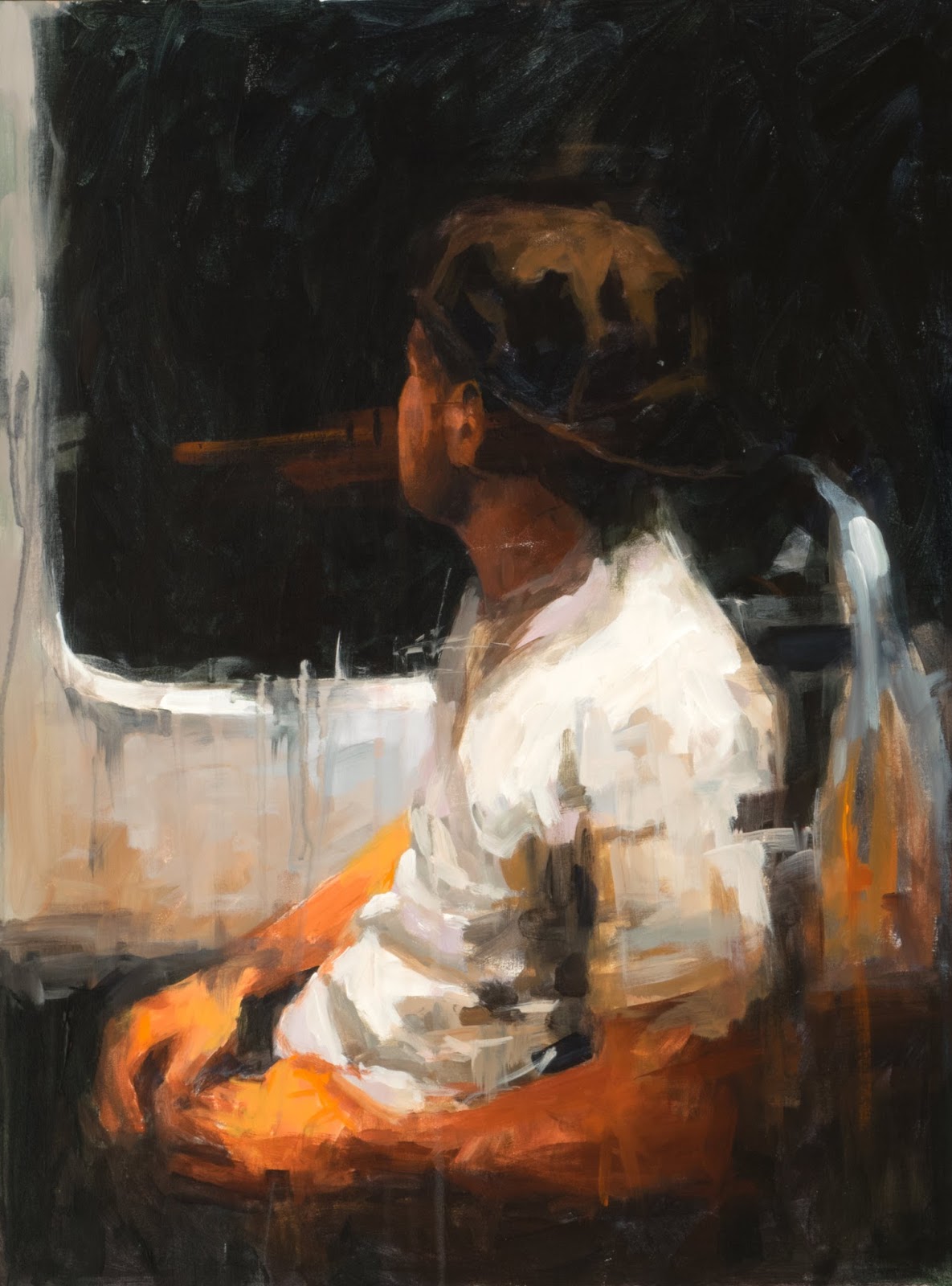 1185x1600 John K. Harrell Fine Art - K Painting