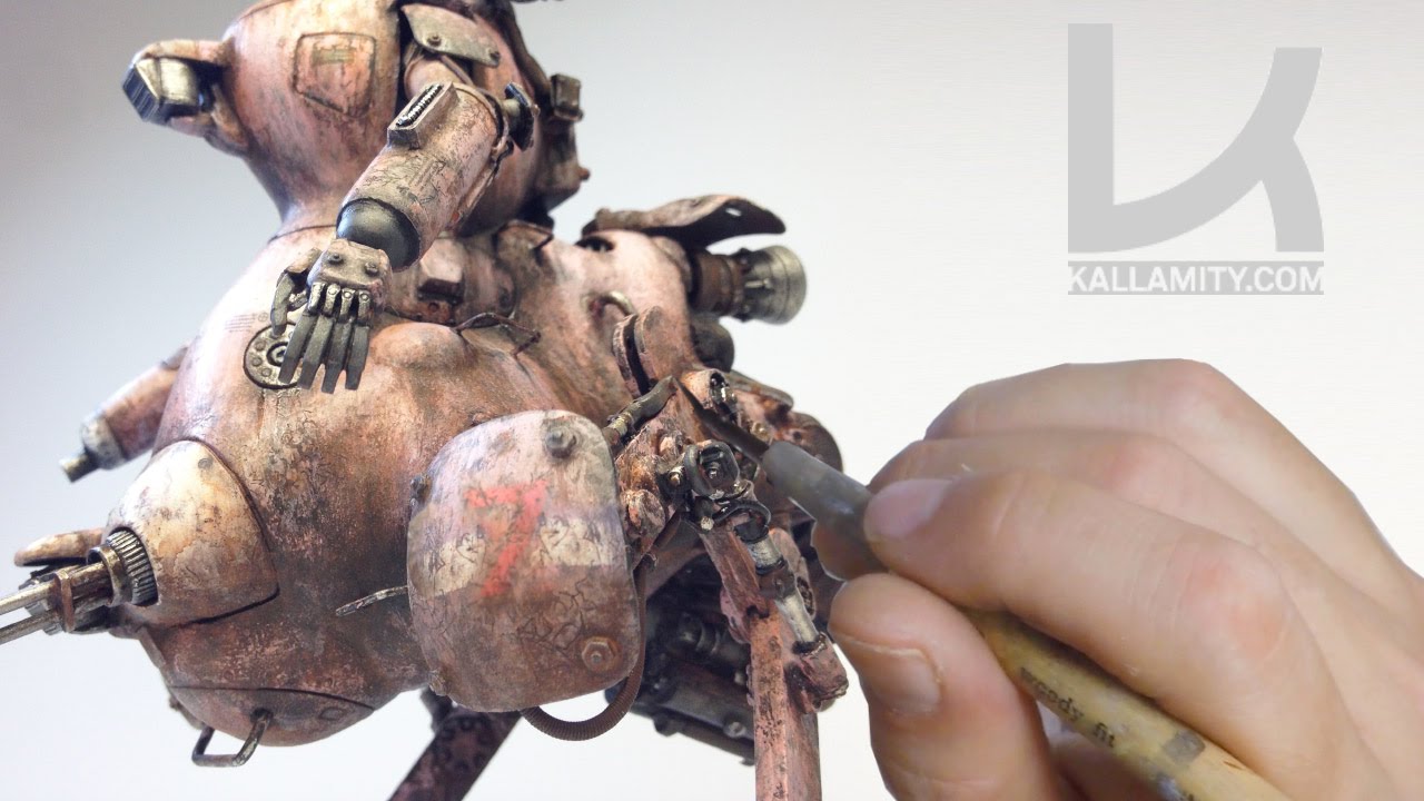 1280x720 Kallamity Kiwi Ma.k Painting And Weathering Techniques W.i.p. - K Painting