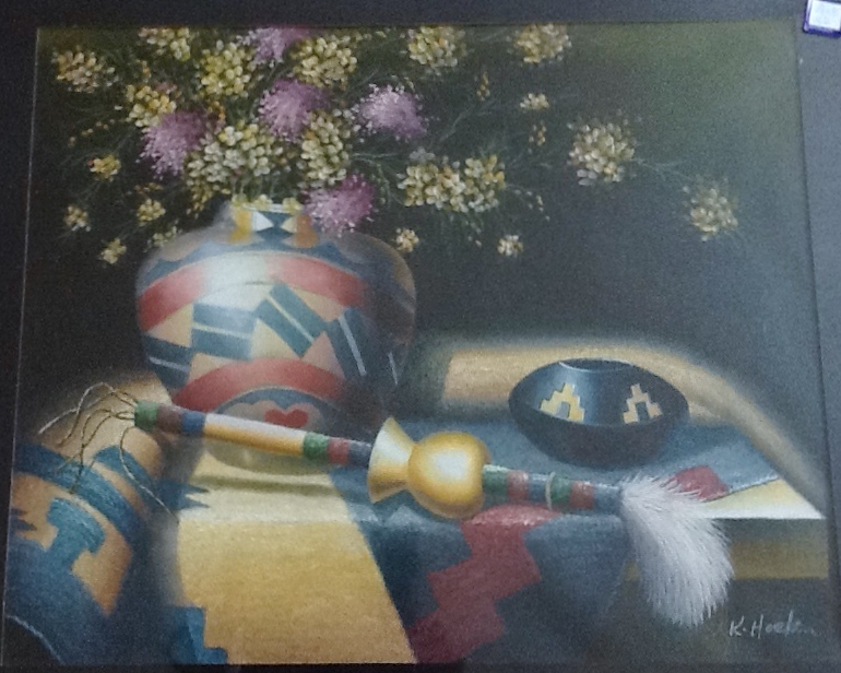 770x616 Who Is K. Hoskin Charity Shop Art Appreciation Society - K Painting