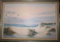 250x176 K Wilson Paintings - K Wilson Oil Painting