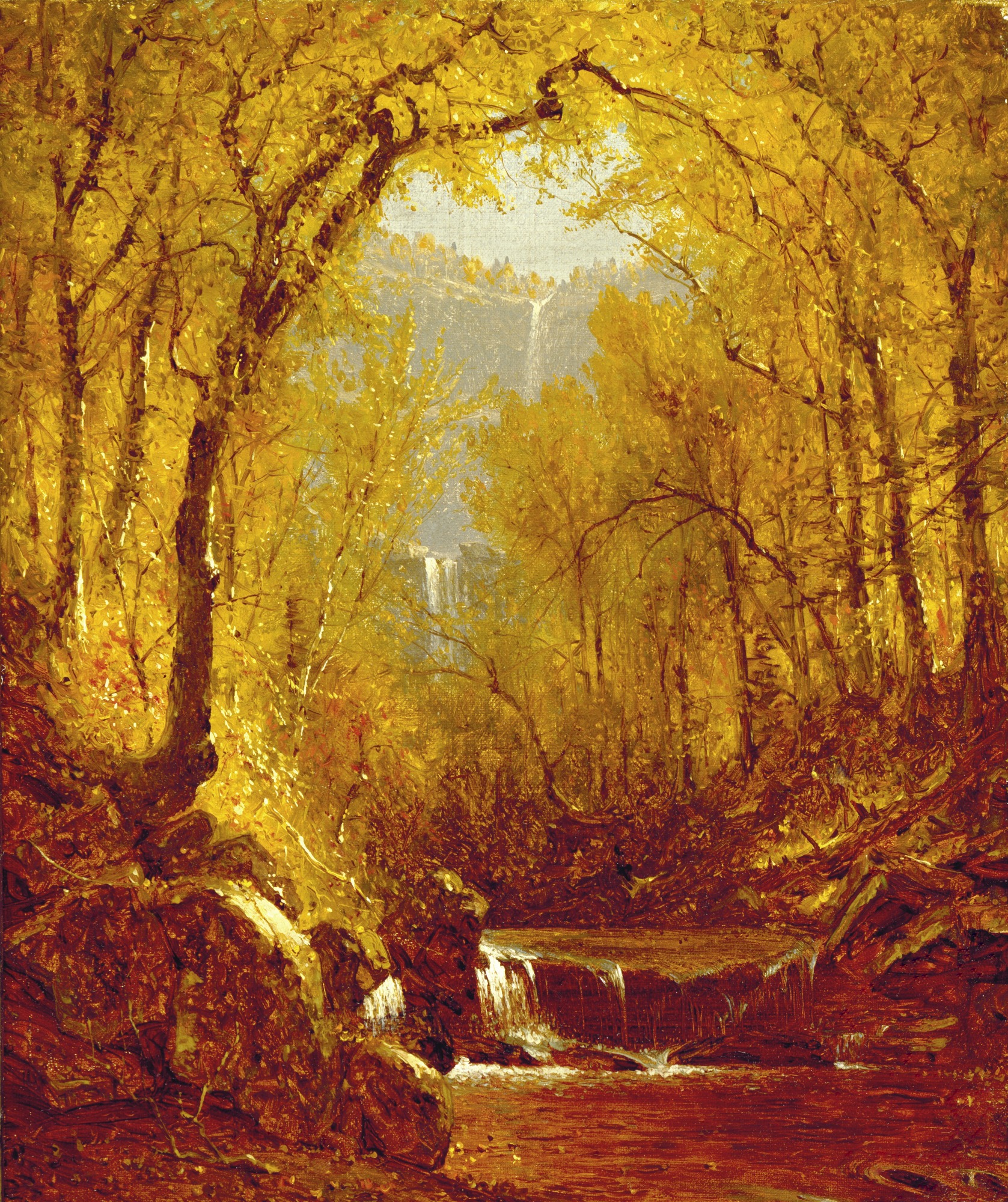 1677x2000 Kaaterskill Falls Detroit Institute Of Arts Museum - Kaaterskill Falls Painting