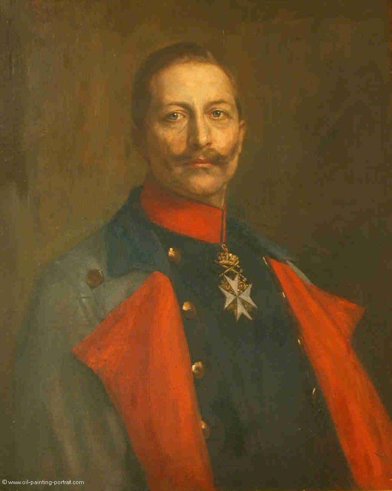 800x1002 Kaiser Wilhelm Ii - Kaiser Painting