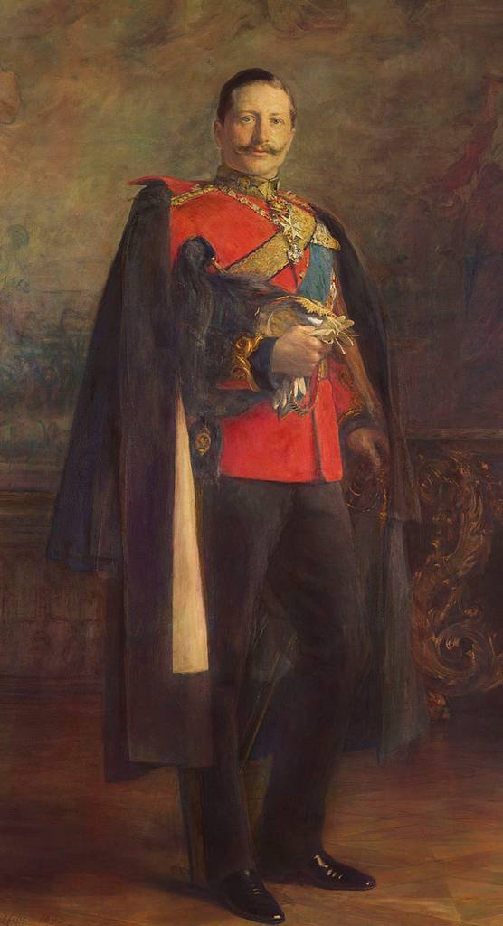 556x1024 Sir Arthur Stockdale Cope (1857 1940) - Kaiser Wilhelm Painting
