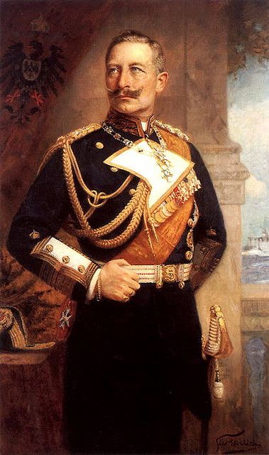 379x640 Wilhelm Ii In The Uniform Of An Admiral. Iron Kingdom - Kaiser Wilhelm Painting