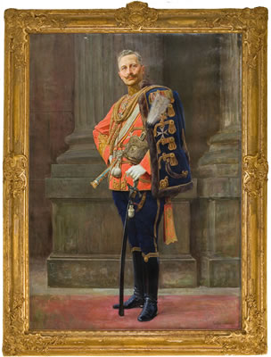304x400 Willy Werner - Kaiser Wilhelm Painting