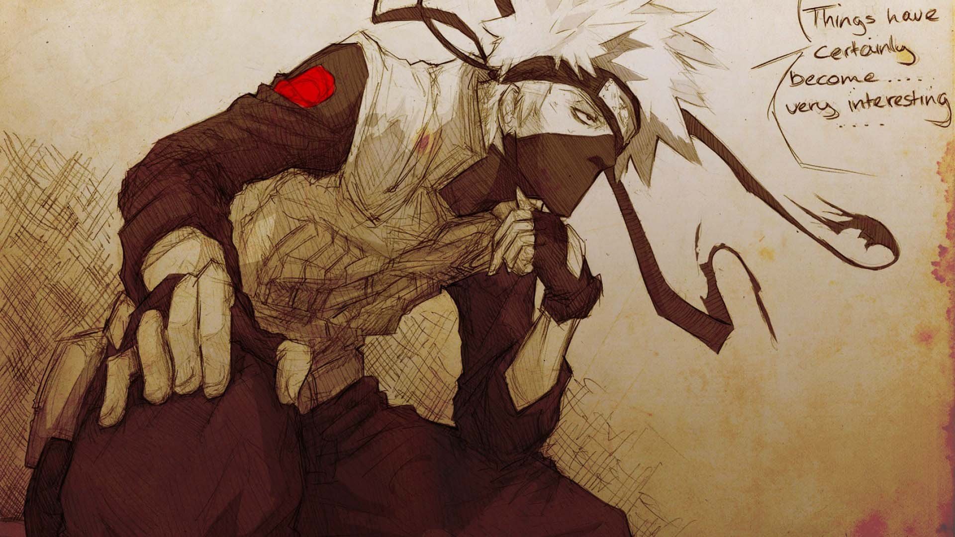 1920x1080 Kakashi Hatake 791639 - Kakashi Painting