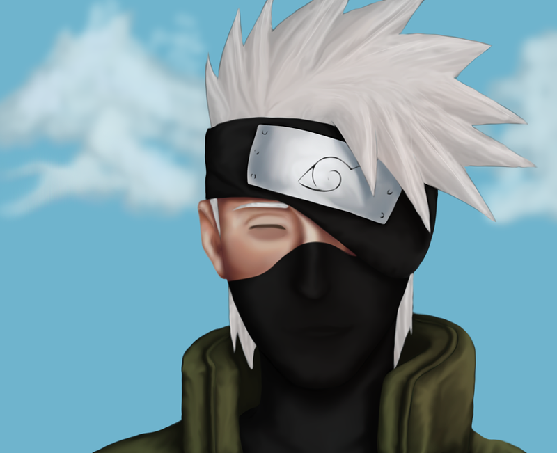 800x651 Kakashi Painting By Cindyrex - Kakashi Painting