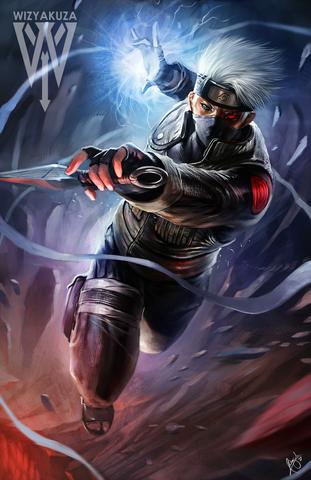 311x480 Products Tagged Kakashi - Kakashi Painting