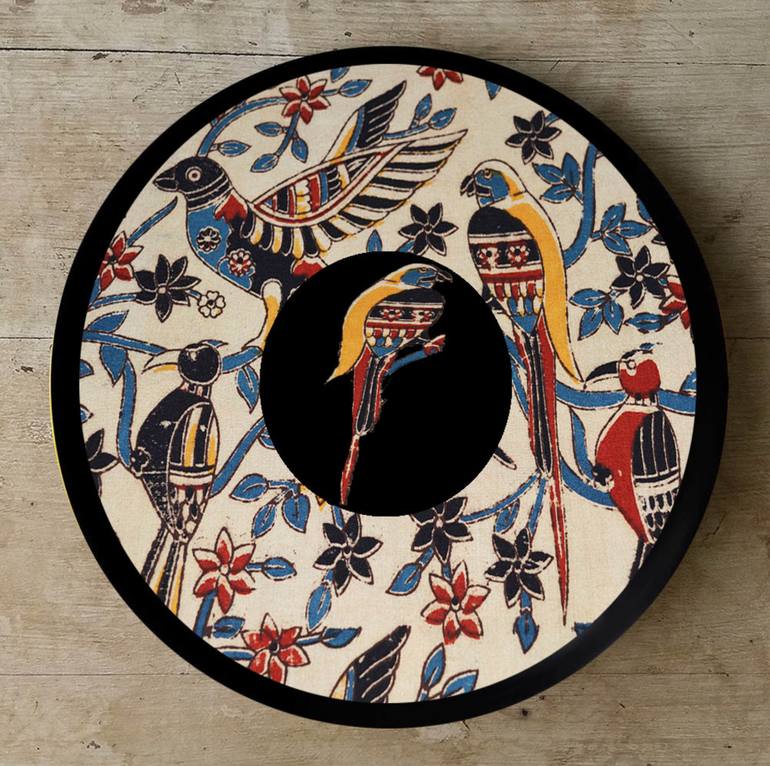 770x766 Saatchi Art Exquisitely Hand Painted - Kalamkari Painting