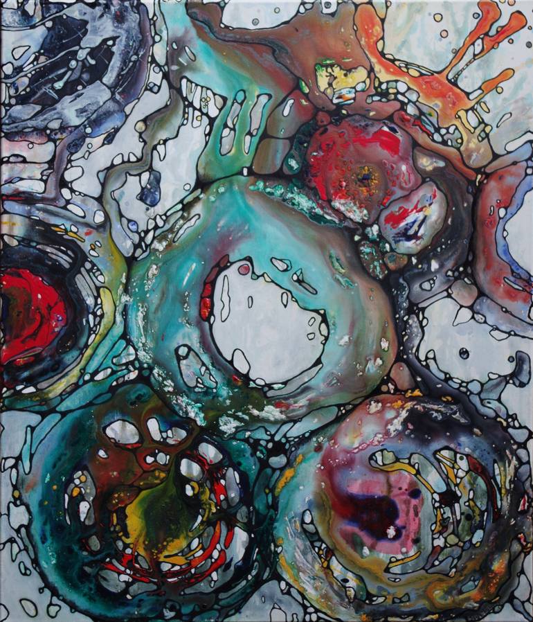 770x898 Saatchi Art Kaleidoscope Painting By Beta Sudnikowicz - Kaleidoscope Painting