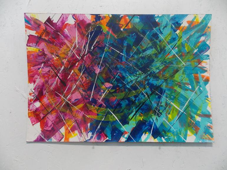 770x578 Saatchi Art Kaleidoscope Painting By Dwayne Huzar - Kaleidoscope Painting