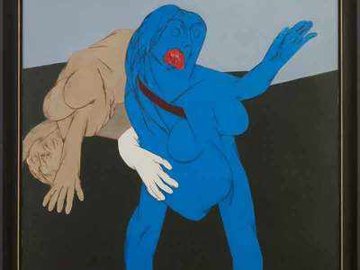 400x300 Tyeb Mehta's Kali Painting Sets New Auction Record India News - Kali Painting