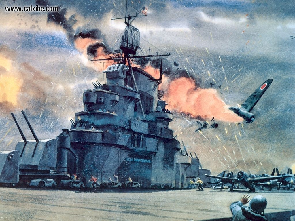 1024x768 Drawing Amp Painting Kamikaze Dwight Shepler, Picture Nr. 10126 - Kamikaze Painting
