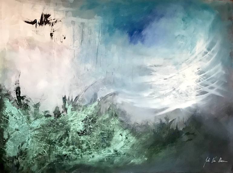 770x570 Saatchi Art Kanagawa Painting By John Von Brown - Kanagawa Painting