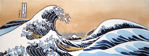 500x190 Ayuwara Rakuten Global Market Great Wave Off Kanagawa (Kanagawa - Kanagawa Painting