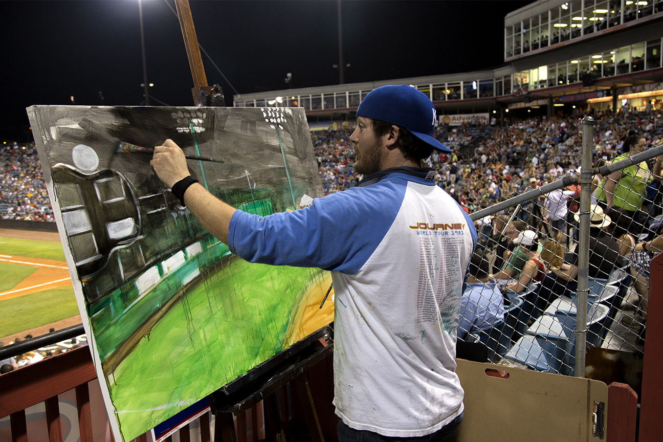 1296x864 Last Game - Kansas City Royals Painting