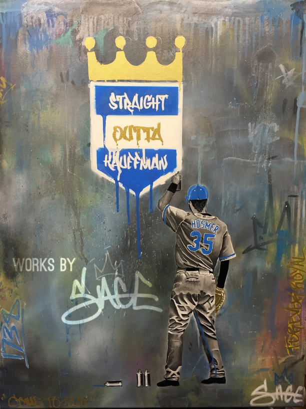 612x816 Forever Royal - Kansas City Royals Painting