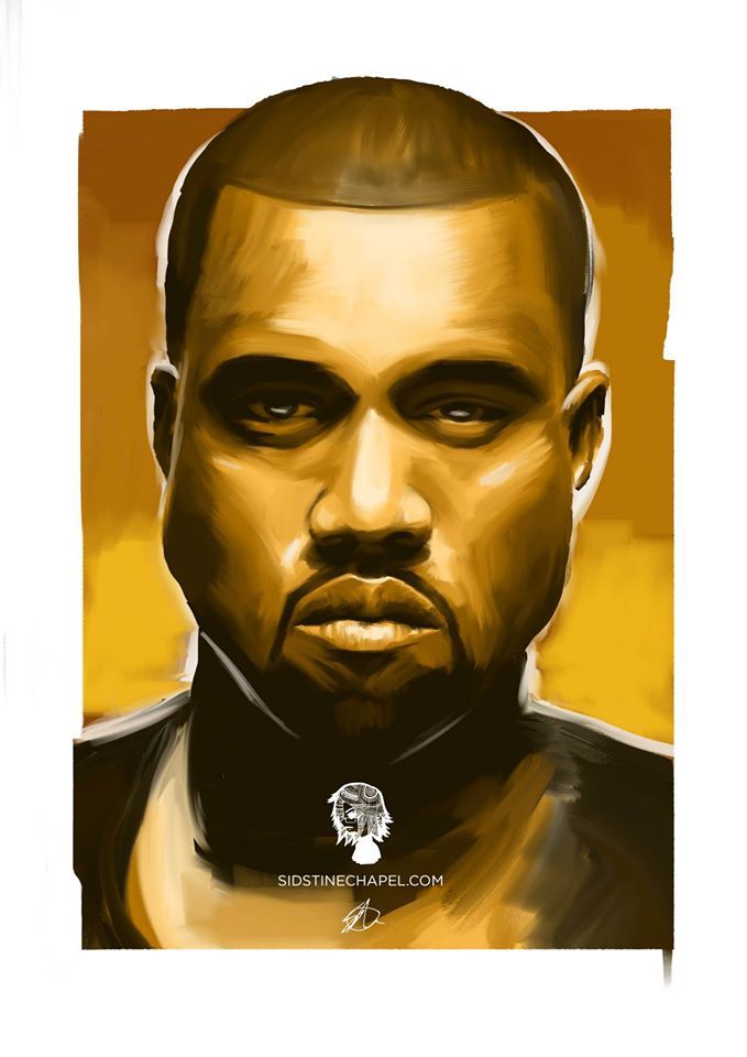 Kanye Painting at PaintingValley.com | Explore collection of Kanye Painting