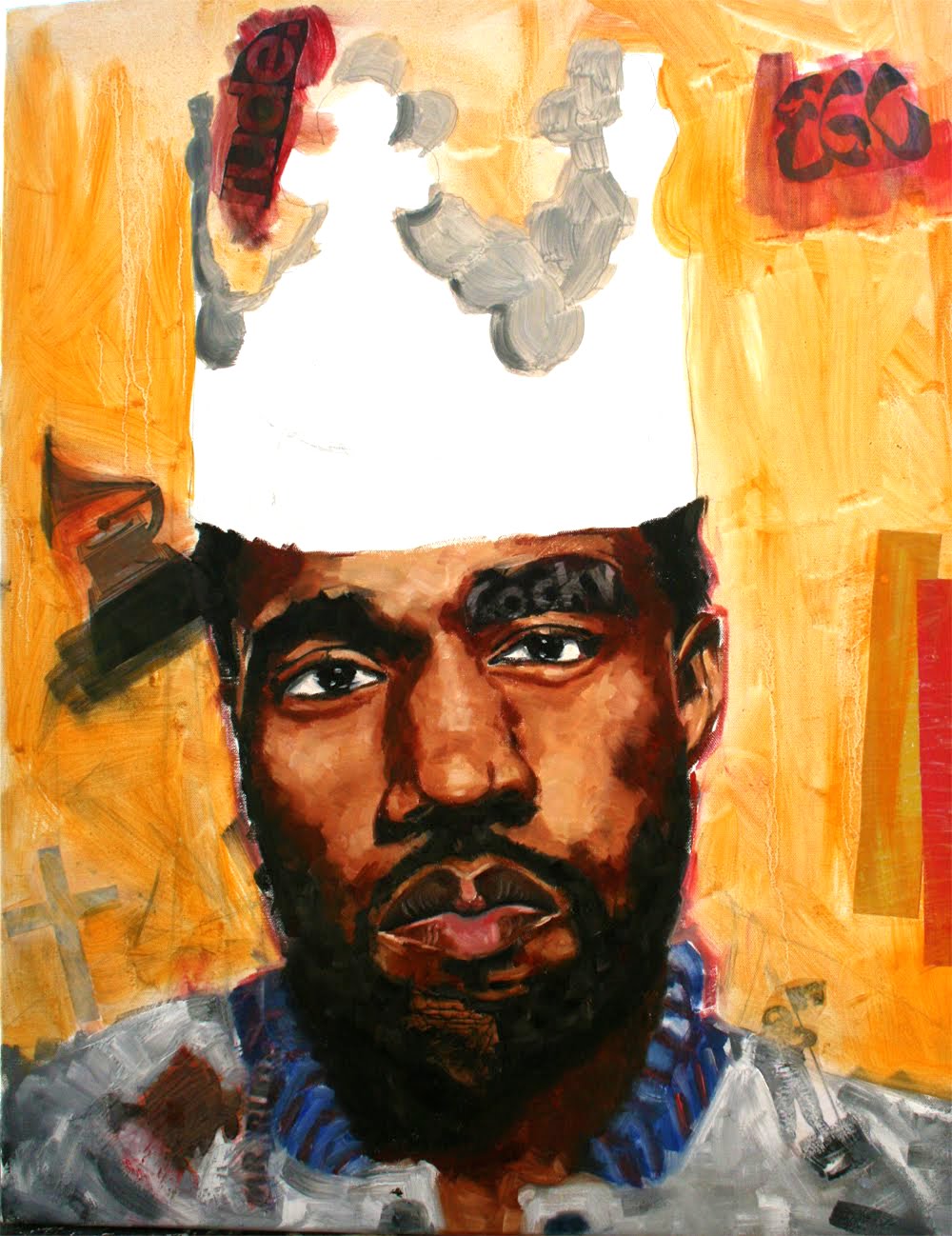 1000x1298 Rick Rubin Hints Second Instalment - Kanye Painting