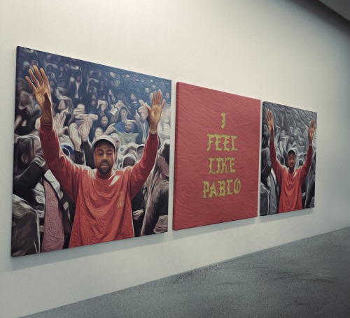 500x455 Art Painting Design Artist Artwork Canvas Kanye Kanye West - Kanye West Canvas Painting