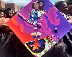 236x188 Instagram Graduation Caps Designed By Kmm Artwork - Kanye West Graduation Painting
