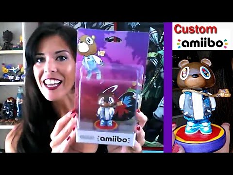 480x360 Custom Amiibo Kanye West Graduation Bear ( Diy Ed Sculpted - Kanye West Graduation Painting