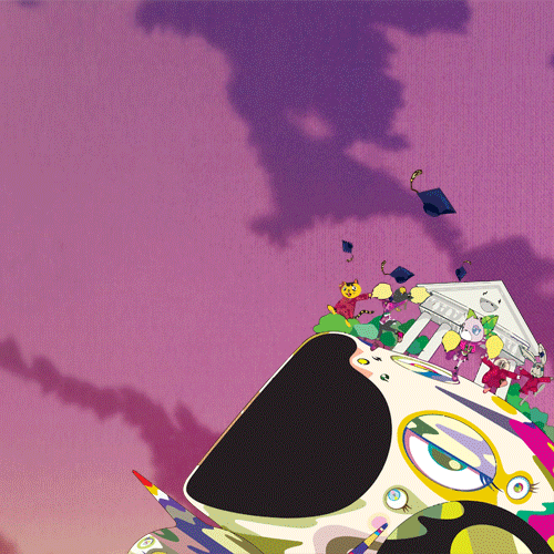 500x500 Kanye Album Art Tumblr - Kanye West Graduation Painting