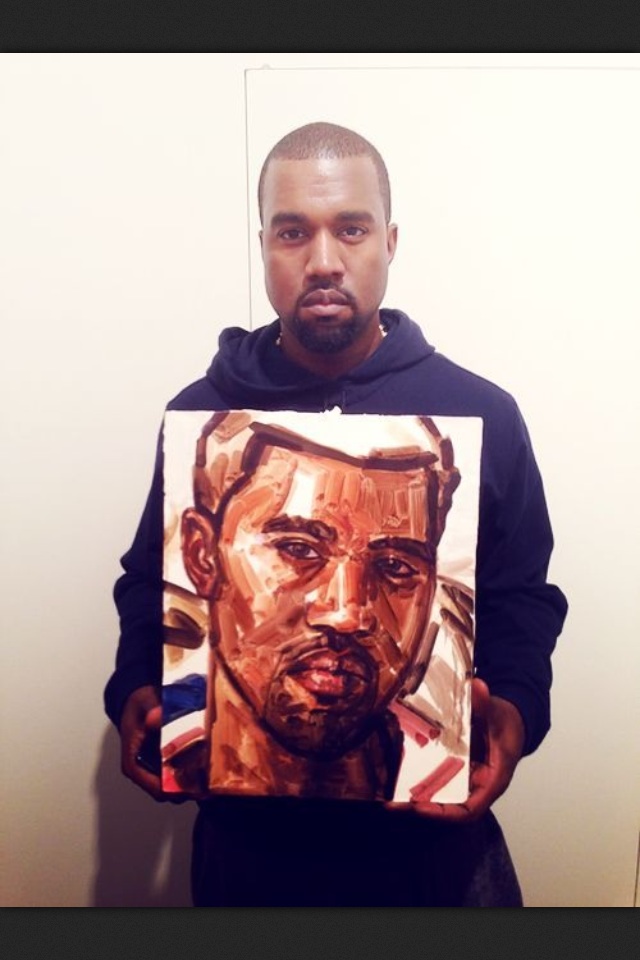 Kanye West Painting At PaintingValley.com | Explore Collection Of Kanye ...